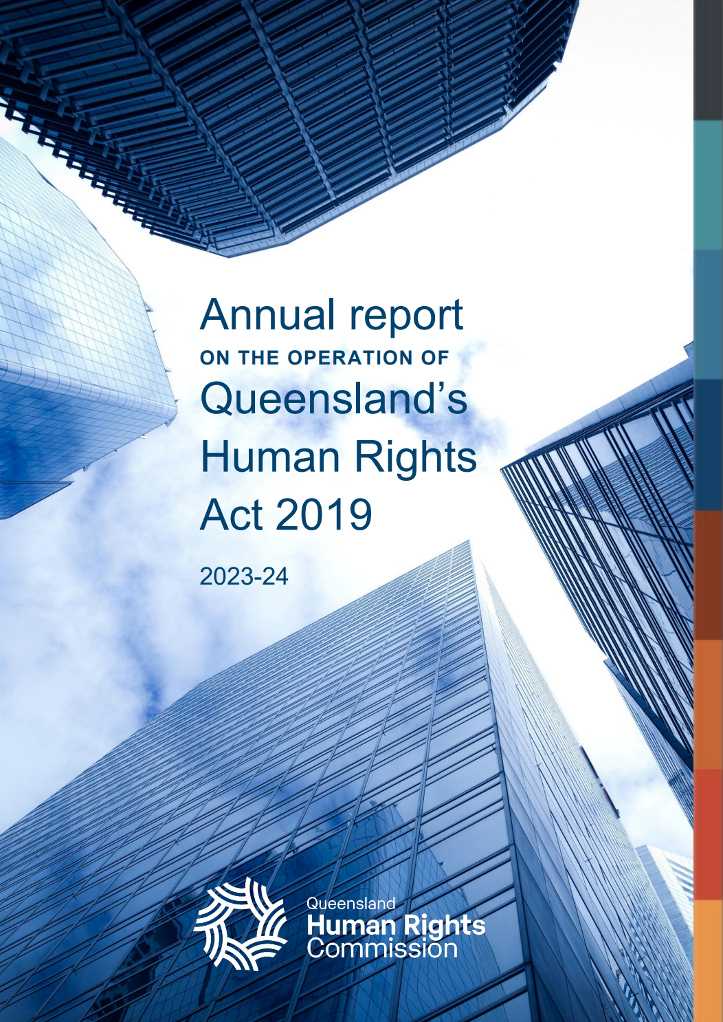 Human Rights Act annual report 2023-24 Cover