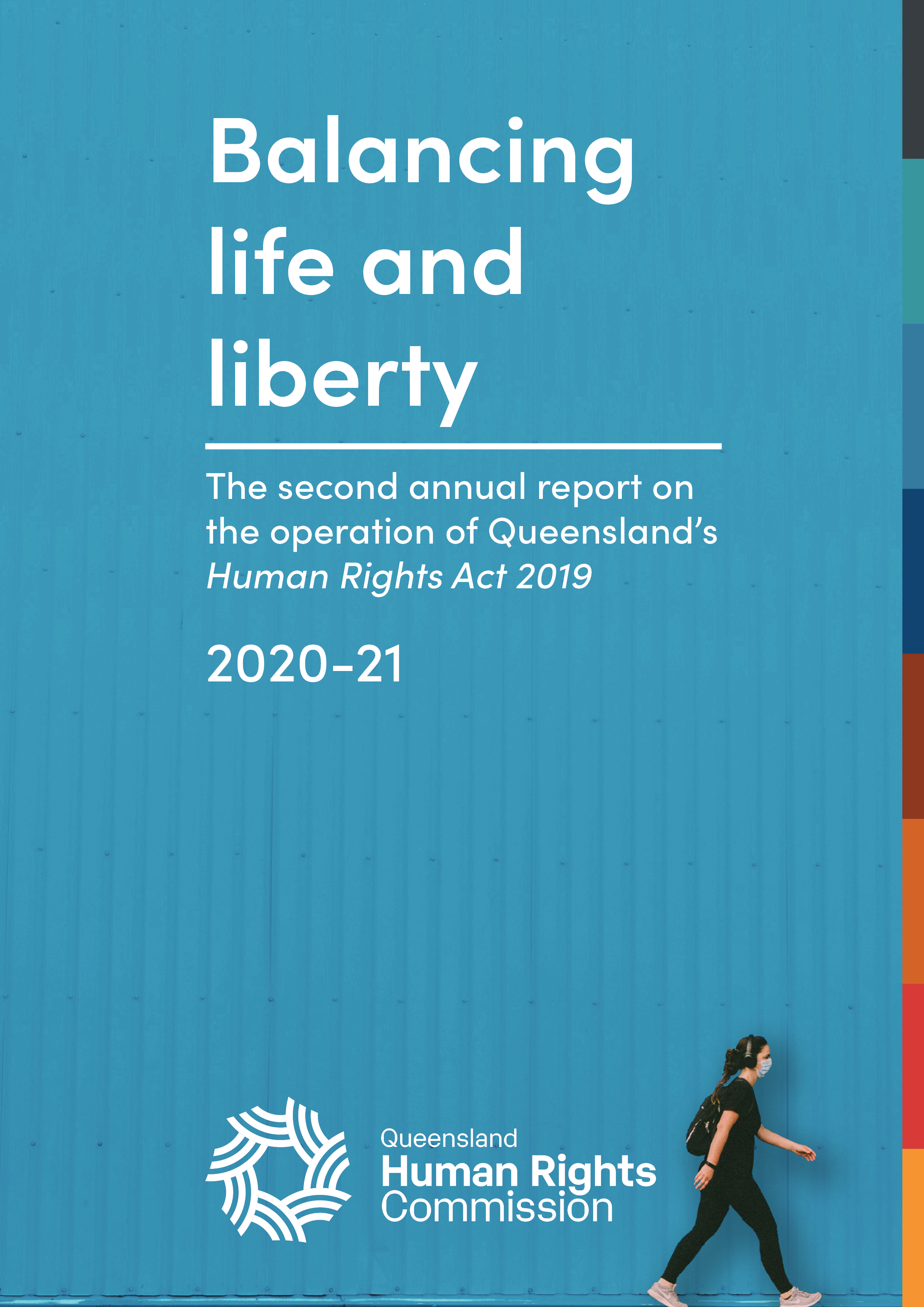 Human Rights Act annual report 2020-21 cover